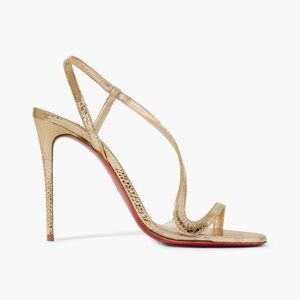 BRAND NEW Christian Louboutin Gold Sandals Size EU 40